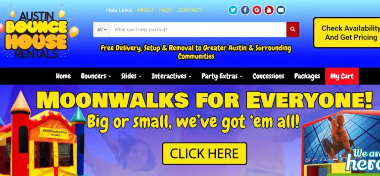 Table and chair rental Austin 7 1 768x357