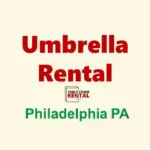 Umbrella rental philadelphia pa